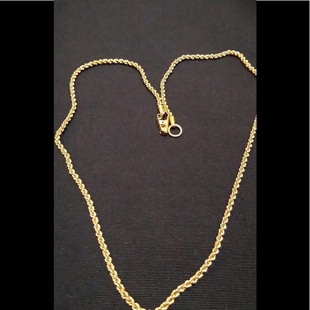 Swarovski Gold Chain 10k